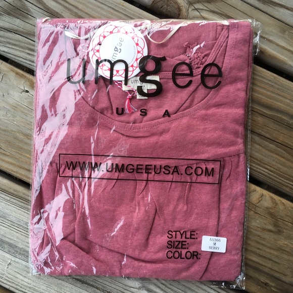 BOUTIQUE UMGEE BERRY RUFFLE TIER DRESS - Picture 6 of 7